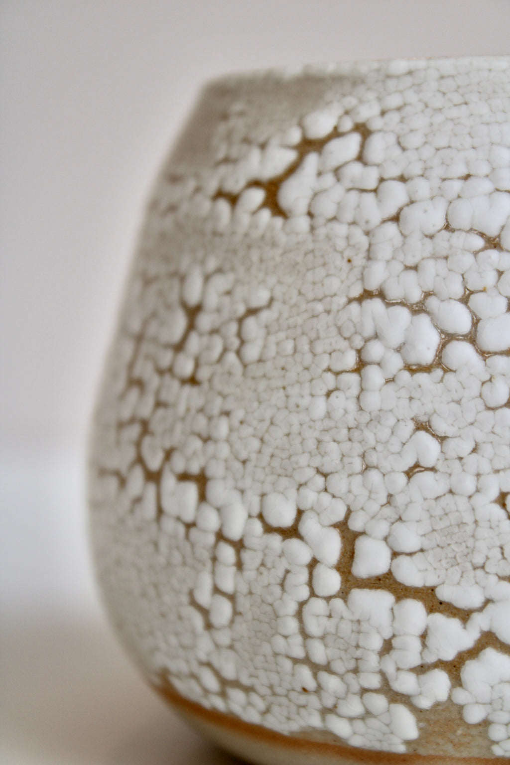 Bauchige Craquelé Vase