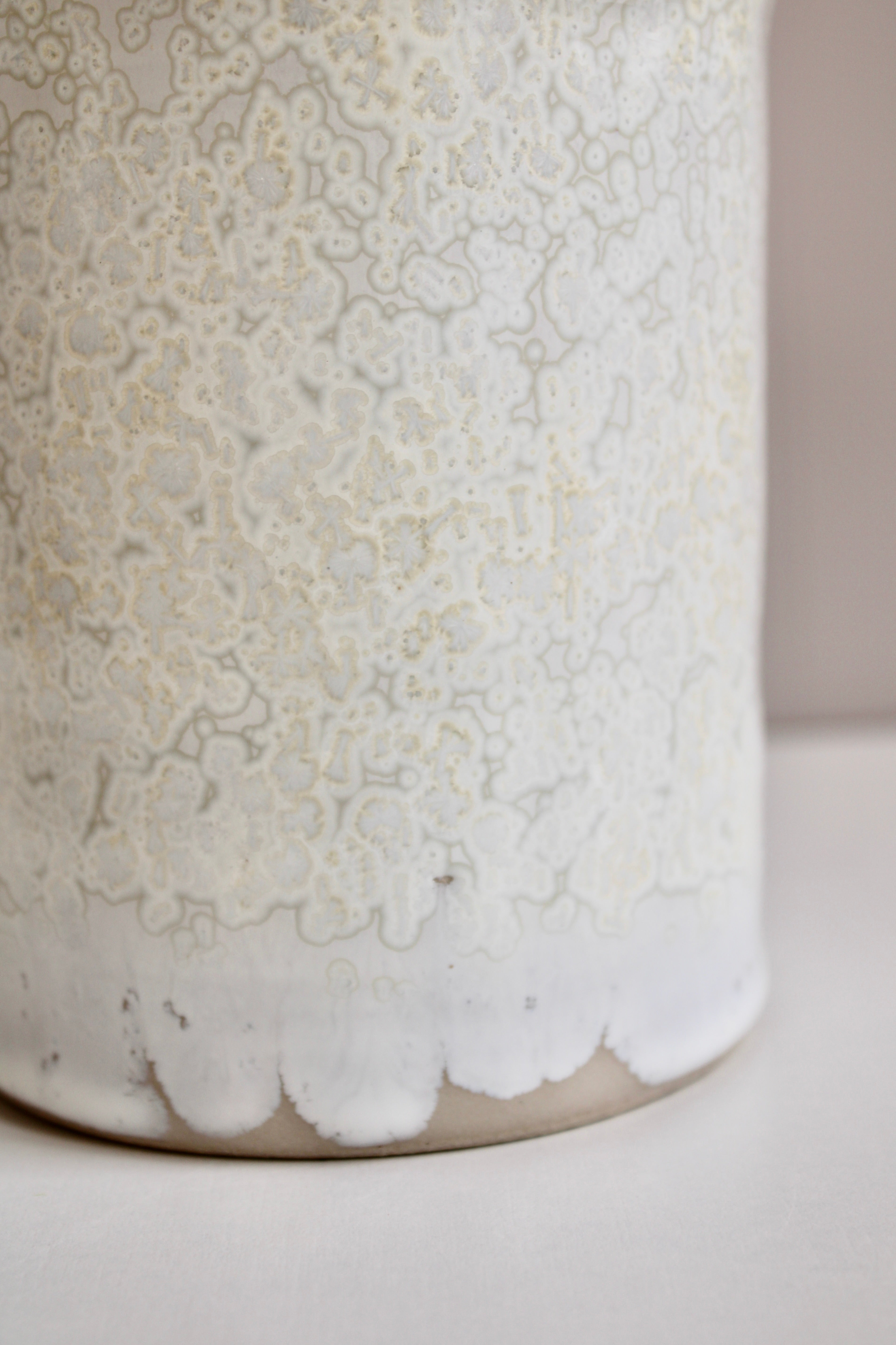 Wellenrand Vase (Unikat)