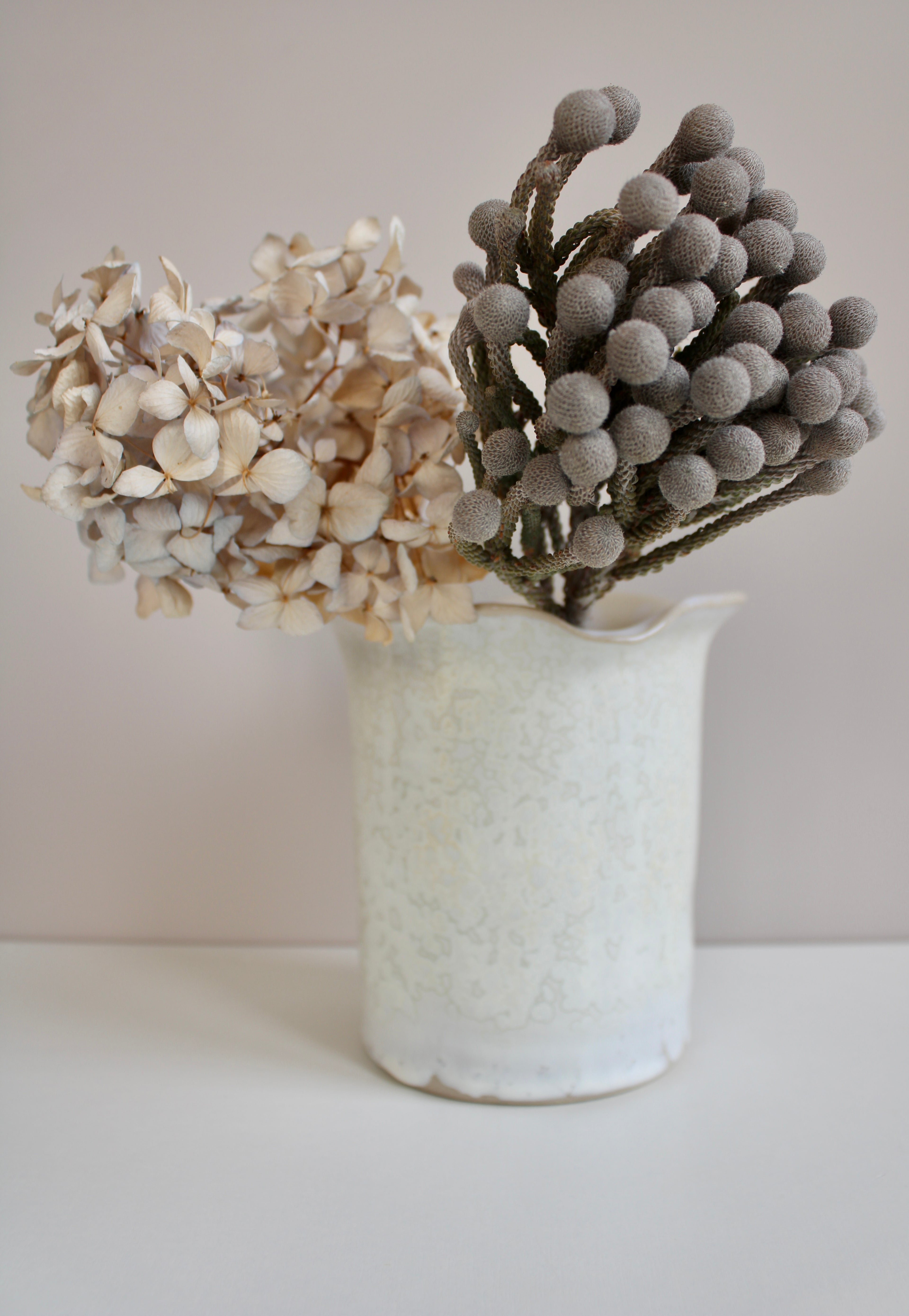 Wellenrand Vase (Unikat)