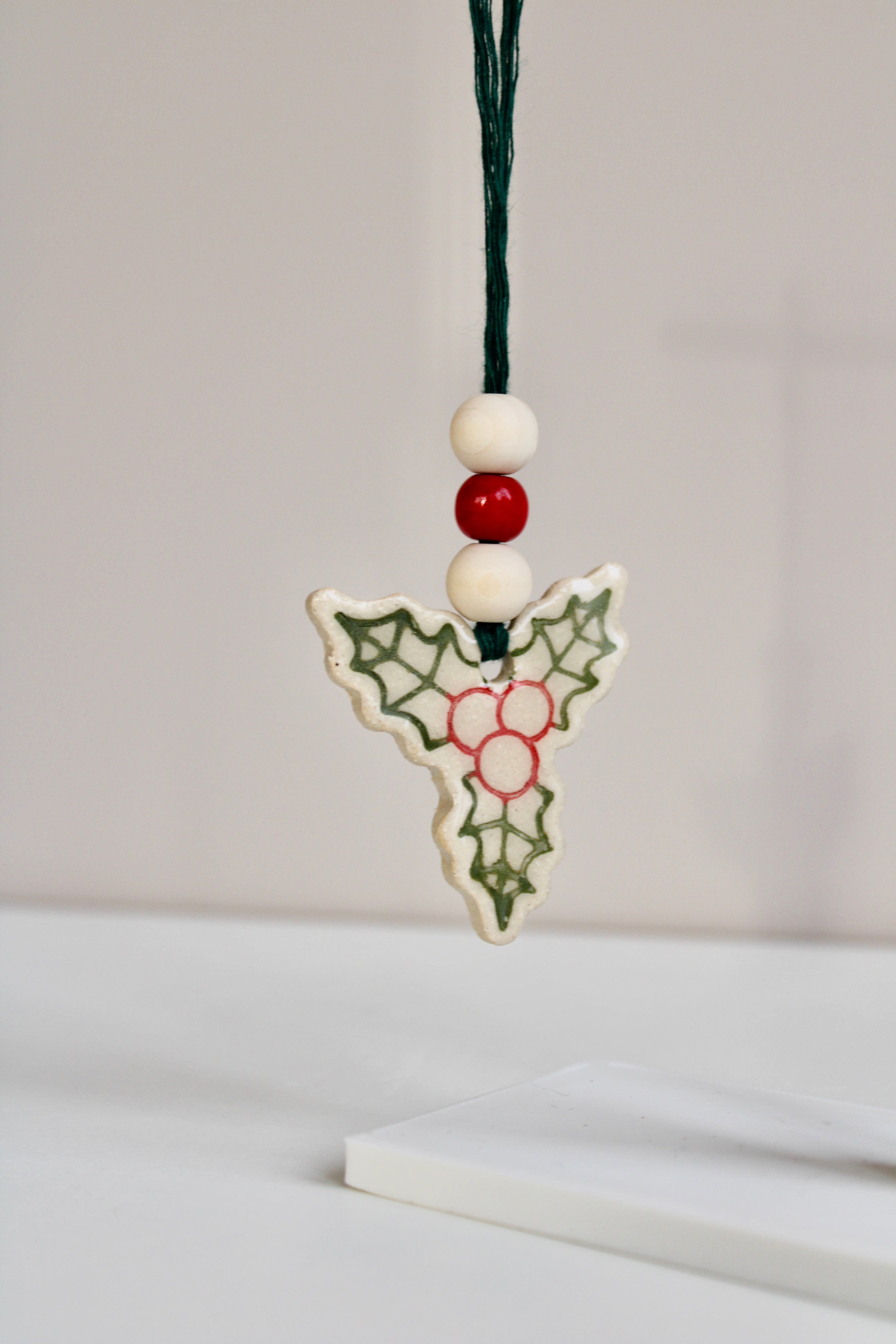 X-mas Anhänger Stechpalme