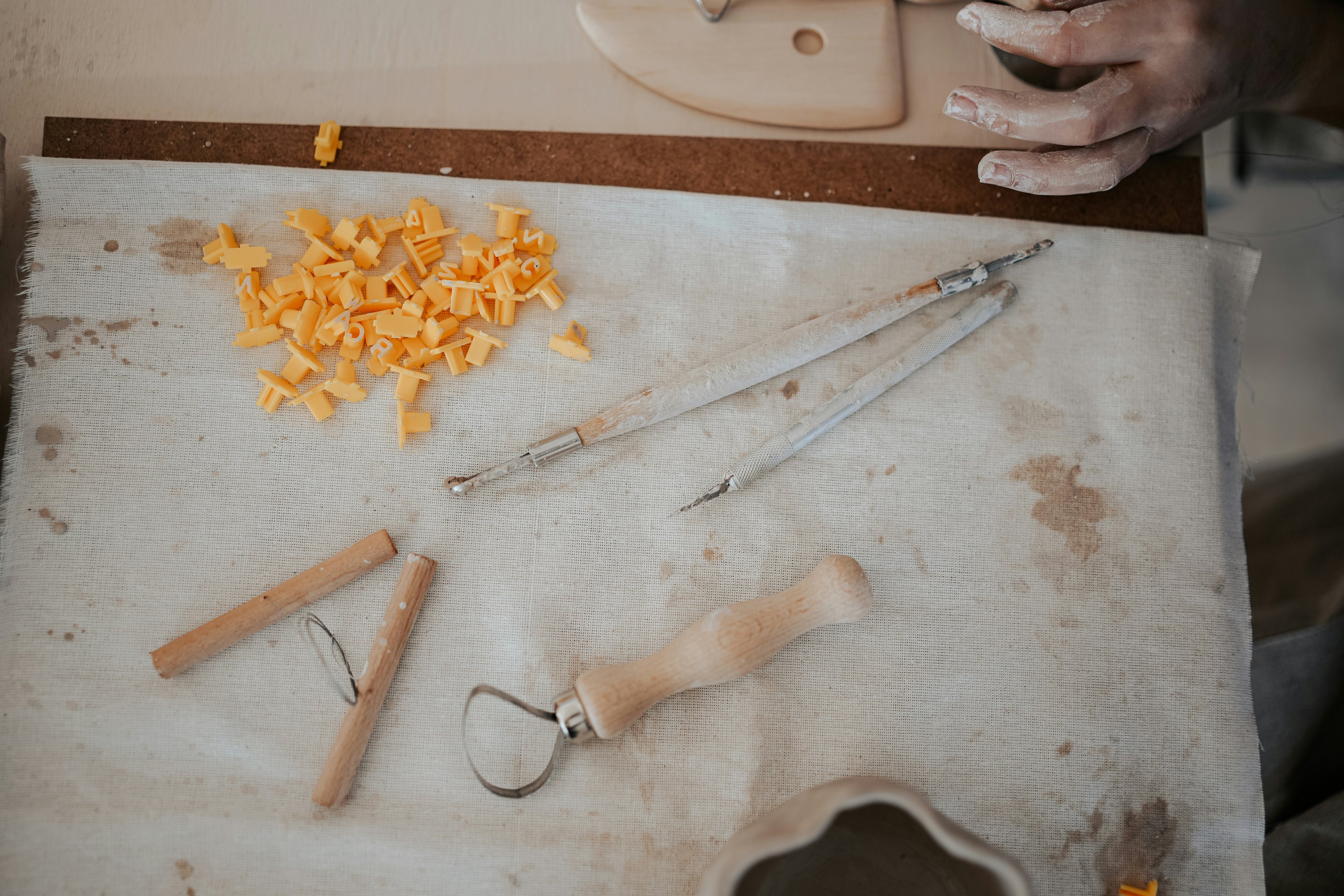 21.03. Familientöpfern + Keramik bemalen